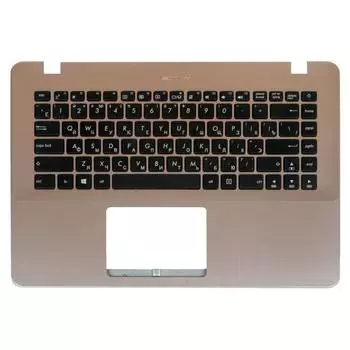 Клавиатура для ноутбука Asus X442UA-1C, светло-бронзовый/черный (824935)