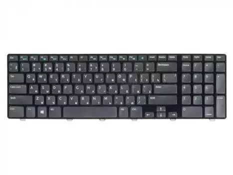Клавиатура для ноутбука Dell Inspiron 3721, 5721, черный