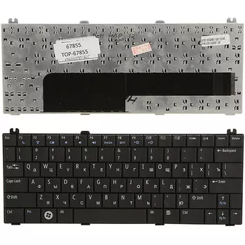 Клавиатура для ноутбука Dell Inspiron Mini 12 Series. черный (TOP-67855)