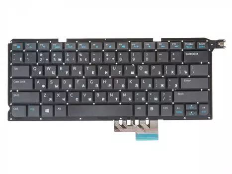 Клавиатура для ноутбука Dell Vostro 14 5480R, 5460, V5460, 5470, 5480, 5439, P41G, 14Z, черный