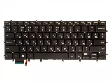 Клавиатура для ноутбука Dell XPS 15 9550, 9560, 9570, 15-7558, 7568, черный