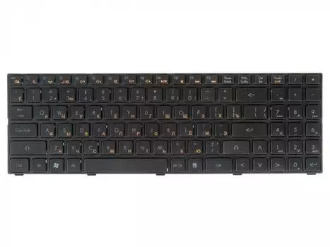 Клавиатура для ноутбука DNS 0155959, 0158645, Quanta TWH K580S, черный