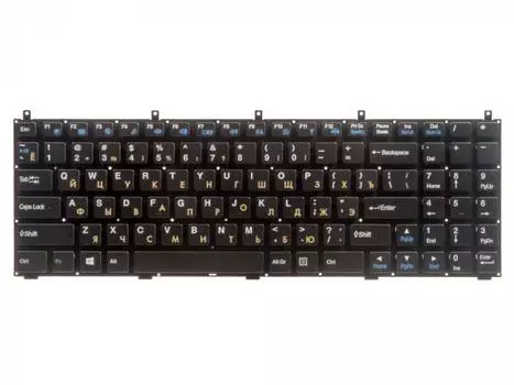 Клавиатура для ноутбука DNS W765S, 0123975, Casper W76, W760, W762, черный (767944)