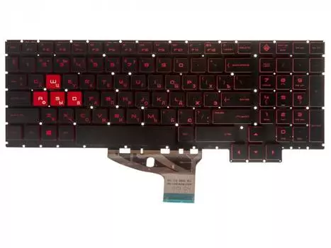 Клавиатура для ноутбука HP Omen 15-CE, 15-CE010CA, 15-CE020CA, 15-CE030CA, 15-CE051NR, черный