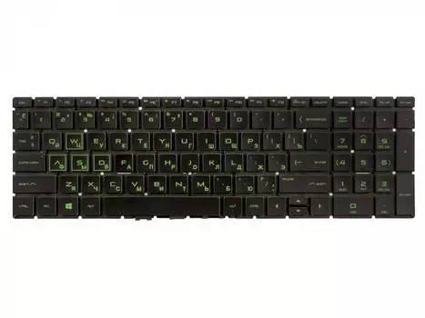 Клавиатура для ноутбука HP Pavilion Gaming 15-CX, 15-CX0020NR, 15-cx0002ng, 15-cx000, 15-cx0071nr, черный (774475)