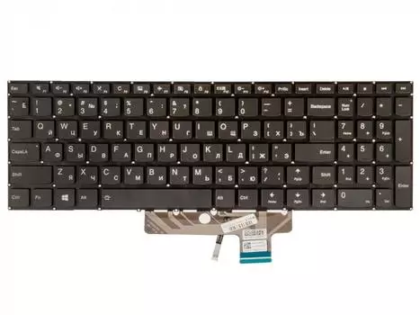 Клавиатура для ноутбука Lenovo IdeaPad 310S-15IKB, 310S-15ISK, 510S-15IKB, 510S-15, Yoga 510-15IKB, Flex 4, Flex 4-1570, Flex 4-1580, черный