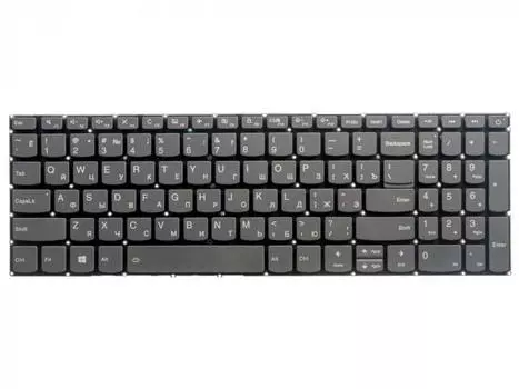 Клавиатура для ноутбука Lenovo IdeaPad 320-15ABR, 320-15IAP, 320-15AST, 320-15IKB, 320-15ISK, 330-15ARR, 330-15AST, 330-15IKB, 330-15ICH, 330-15ICN, 330-15IGM, 330-15IKB, 330-17AST, 330-17IKB, 520-15, 520-15IKB, 720-15IKB, L340-15, L340-15API, L340-15IWL, L340-17, L340-17IWL, черный
