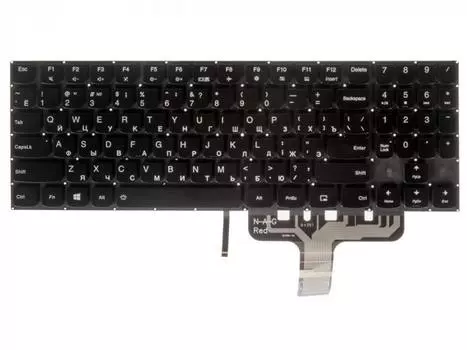 Клавиатура для ноутбука Lenovo Legion Y520, y520-15ikb, Y720, y720-15ikb, R720, r720-15ikb, 15ikb, черный (745662)