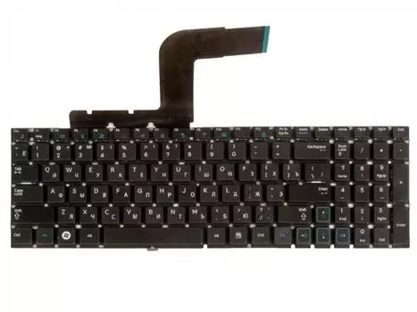 Клавиатура для ноутбука Samsung rc508, rc510, rc520, rv509, rv511, rv513, rv515, rv518, rv520, np-rv509, np-rv511, np-rv513, np-rv515, np-rv518, np-rv520, r509, rv711, rv720, черный (510564)