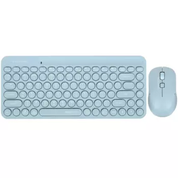 Клавиатура + мышь A4Tech FG3200 Air2, беспроводная, USB, синий (FG3200 AIR2 BLUE)