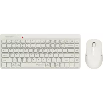 Клавиатура + мышь A4Tech Fstyler FG2200 Air2, беспроводная, USB, бежевый (FG2200 AIR2 BEIGE)