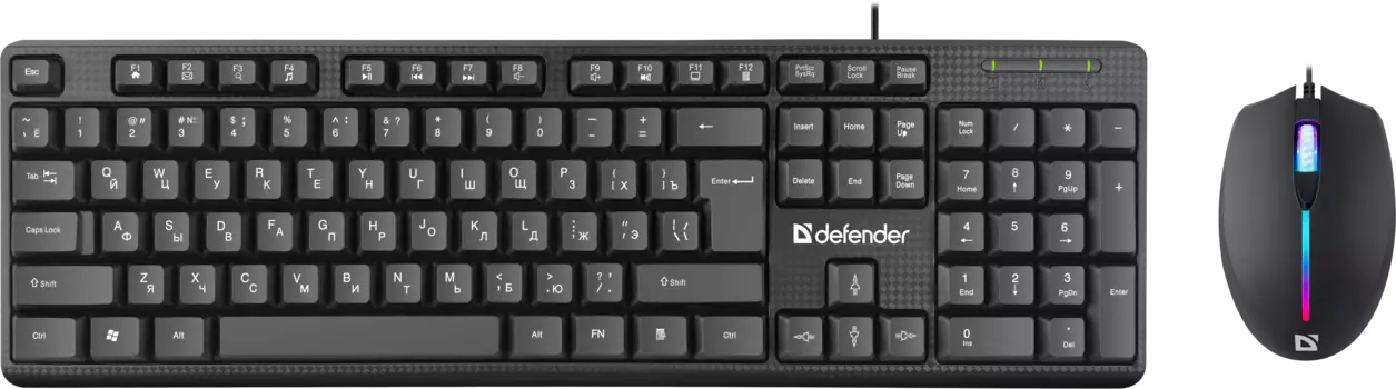 Клавиатура + мышь Defender Triumph C-991, USB, черный (45991)
