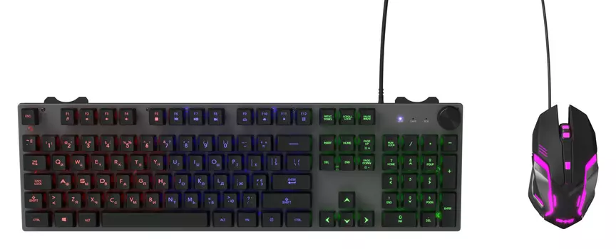 Клавиатура + мышь GMNG 500GMK, USB, черный (GMNG 500GMK)