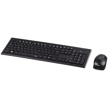 Клавиатура + мышь Hama Cortino, беспроводной, USB, черный (R1050426)