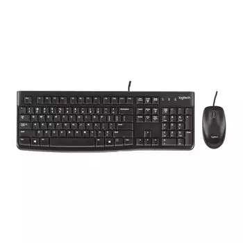 Клавиатура + мышь Logitech MK121 , USB, черный (920-010963)