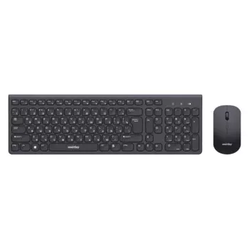 Клавиатура + мышь SmartBuy ONE 250288AG, беспроводная, USB, радиоканал, черный (SBC-250288AG-K)