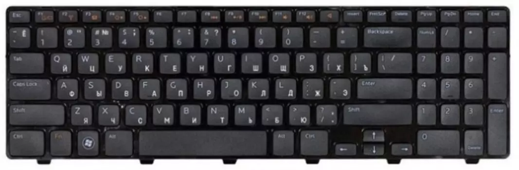 Клавиатура Pitatel для Dell 15R/N5110 RU, черная (KB-670R)