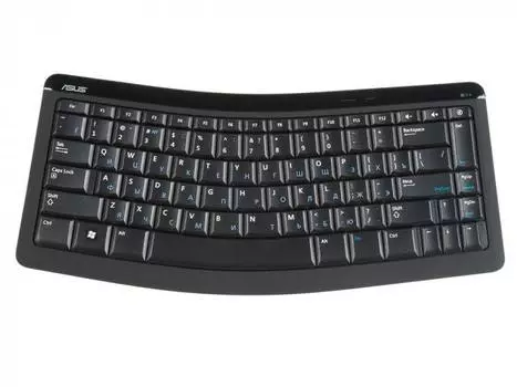 Клавиатура проводная Asus EP121 , мембранная, USB, черный (04G107060015)