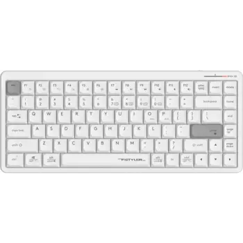 Клавиатура проводная/беспроводная A4Tech Fstyler FBX53C, мембранная, Bluetooth/Радиоканал, белый (FBX53CW)