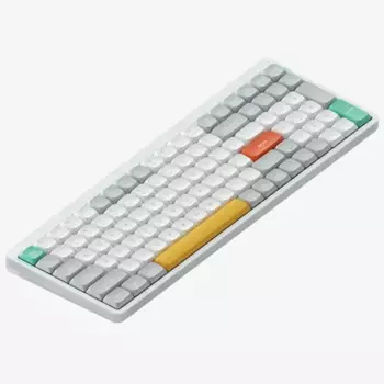 Клавиатура проводная/беспроводная Nuphy AIR96 V2, механическая, Gateron 2.0 Red Switch LP, подсветка, Bluetooth/Радиоканал/USB, белый (AIR96v2-IW-1) Английская раскладка!!!