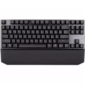 Клавиатура проводная Cooler Master MK-730, механическая, Cherry MX Brown, подсветка, USB, черный (MK-730-GKCM1-RU)