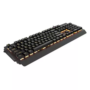 Клавиатура проводная Hiper GK-5 PALADIN, мембранная, подсветка, USB, черный (7930092030193)