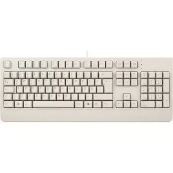 Клавиатура проводная Lenovo Preferred Pro II USB Keyboard White, мембранная, USB, белый (4Y40V27480)