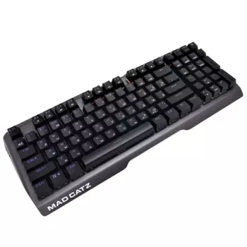 Клавиатура проводная Mad Catz S.T.R.I.K.E. 13 , механическая, CHERRY MX RED , подсветка, USB, черный (KS83MMUSBL000-0) Английская раскладка!!!