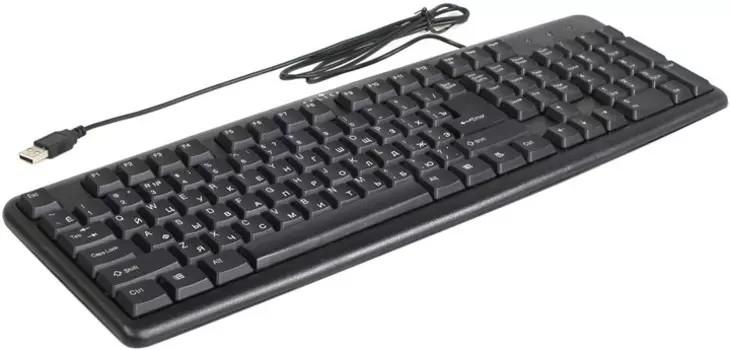 Клавиатура проводная Oklick 100 M Standard Keyboard Black USB