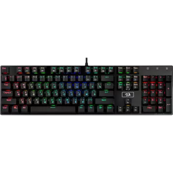 Клавиатура проводная Redragon Devarajas, механическая, OUTEMU TEA, подсветка, USB, черный (74773)