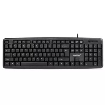 Клавиатура проводная SmartBuy ONE 113, мембранная, USB, черный (SBK-113U-K)