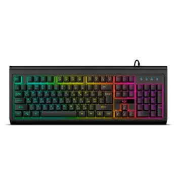 Клавиатура проводная Sven KB-G8400 , мембранная, подсветка, USB, черный (SV-021504)