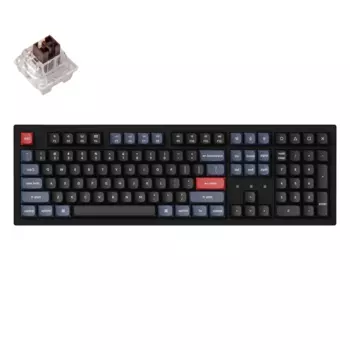 Клавиатура проводное/беспроводное Keychron K10 Pro , механическая, Keychron K Pro Brown Switch, подсветка, Bluetooth / USB, черный (K10PH3)