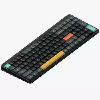 Клавиатура проводное/беспроводное Nuphy AIR96 V2, механическая, Gateron 2.0 Moss Switch LP, подсветка, Bluetooth/Радиоканал/USB, черный (AIR96v2-BB-25 ) Английская раскладка!!!
