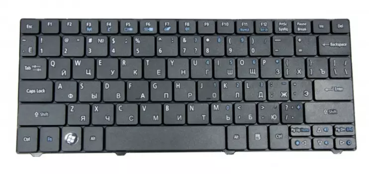 Клавиатура Twister для Acer Aspire Ferrari One , Gateway EC14/LT31 RU, черная (KB-133R)
