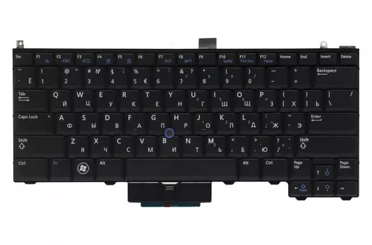 Клавиатура Twister для Dell Latitude E4310 Point Stick, RU, Black (KB-618R)