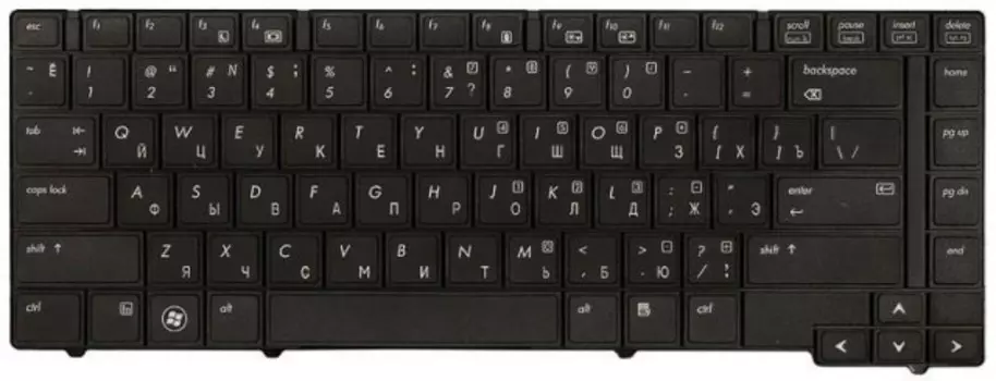 Клавиатура Twister для HP ProBook 6440B (Without Point Stick) RU, Black (KB-543R)