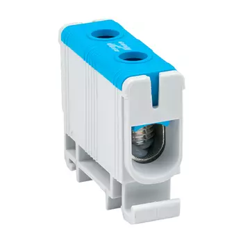Клемма EKF КСВ 16-50 2x16-50кв мм, синий (plc-kvs-16-50-blue)
