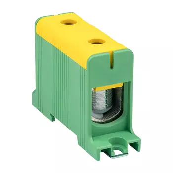 Клемма EKF КСВ 35-150 2x35-150кв.мм, желто-зеленый (plc-kvs-35-150-y-green)