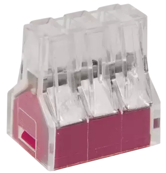 Клемма IEK СМК 773-326 6x2.5мм, прозрачная (UKZ-001-326)