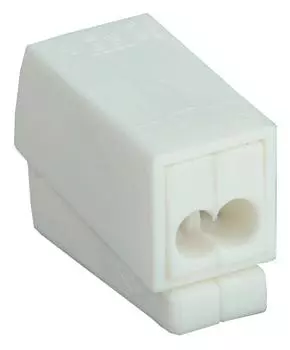 Клемма монтажная IEK СМК 224-112 2x0,5 - 2,5 мм, 4 шт., белый (UKZ50-112-004)