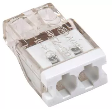 Клемма монтажная IEK СМК 772-202 2x0,5 - 2,5 мм, 4 шт., белый (UKZ30-202-004)