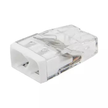 Клемма монтажная Rexant СМК 2273-202 2x0,5 - 2,5 мм, 5 шт., белый (07-3211-5)