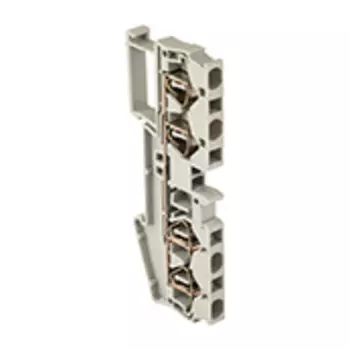 Клеммная колодка EKF JXB-ST-4 4x0.5...6 мм, серый (plc-jxb-st-4-4)