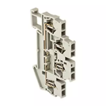 Клеммная колодка EKF PROxima JXB-ST-4 32А 4x0.5...6 мм, серый, самозажимная (plc-jxb-st-4-4-2)