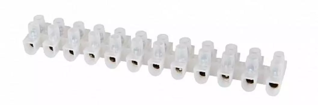 Клеммная колодка HLT ЗВИ-3 1.5-3мм 24x1.5-3мм2, белый (081-10-01/081-10-001)