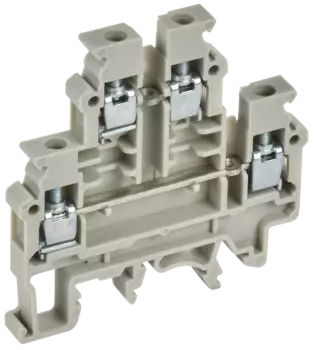 Клеммная колодка IEK CTS-ML 4x0.2...4мм, серый (YCT13-00-2-K03-004)
