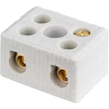 Клеммная колодка Navigator NTB-HCR-2-35/WH 4x2,5...8 мм, 40 шт., белый, винтовая, керамическая (61707)
