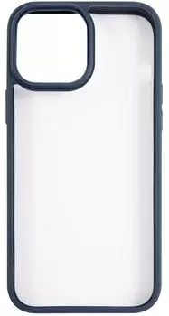 Чехол-накладка Usams US-BH771 для смартфона Apple iPhone 13 Pro Max, прозрачный/синий (1654718)