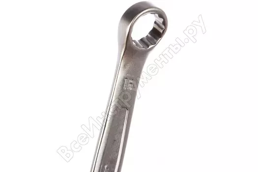 Ключ гаечный комбинированный 16мм, CrV, кованый, ЗУБР, 27087-16_z01